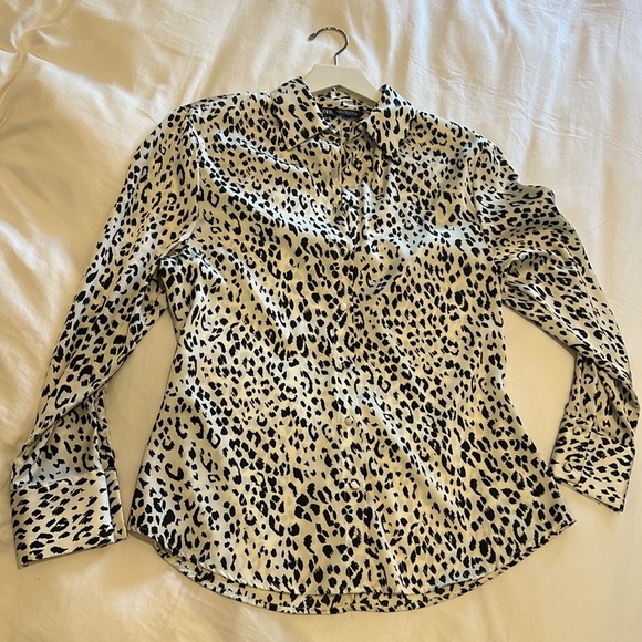 ZARA button down blouse - Picture 3 of 4